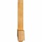 Ekena Millwork Eugene Rough Sawn Timber Gable Bracket, Western Red Cedar, 84"W x 28"H x 4"D x 6"F, 8/12 Pitch GBW084X28X0406EUG00RWR - alternate 4